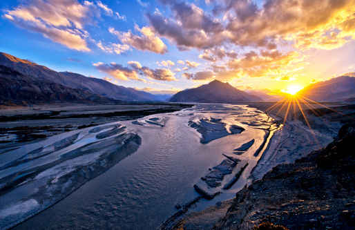 Nubra Sunset